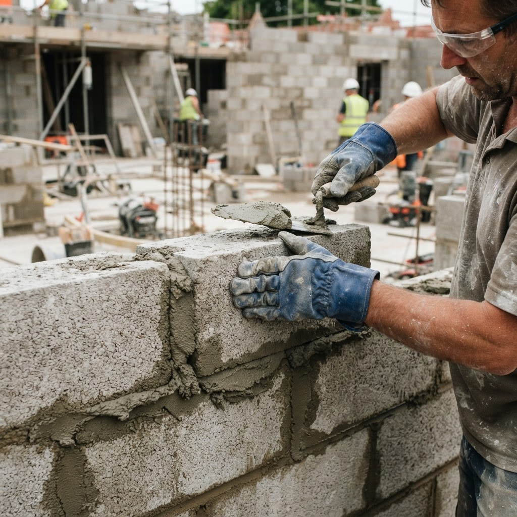 Travaux de maçonnerie et gros œuvre